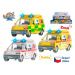 MIKRO TRADING - Kids Globe Traffic ambulance CZ 14cm kov zpětný chod na baterie světlo a zvuk 12