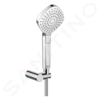 IDEAL STANDARD IdealRain Evo Set sprchové hlavice Diamond 115, hadice s ruční sprchou, 3 proudy,