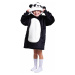 Cozy Noxxiez CH306 Panda - hřejivá televizní mikinová deka s kapucí pro děti 3-6 let