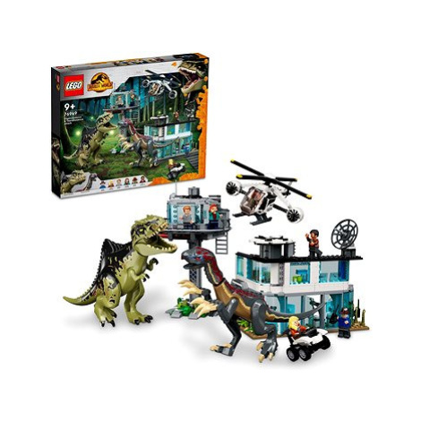 LEGO® Jurassic World 76949 Útok giganotosaura a therizinosaura