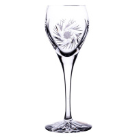 Onte Crystal Bohemia Crystal ručně broušené sklenice na Likér Větrník 90 ml 2KS