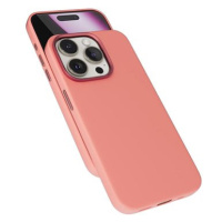 Epico Mag+ Silicone Pro kryt iPhone 16 Pro - broskvově růžový