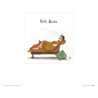 Umělecký tisk Sam Toft - Forty Winks, 30 × 30 cm