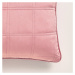 Polštář CORTINA růžová 50x50 cm Mybesthome Varianta: Povlak na polštář s výplní, 50x50 cm