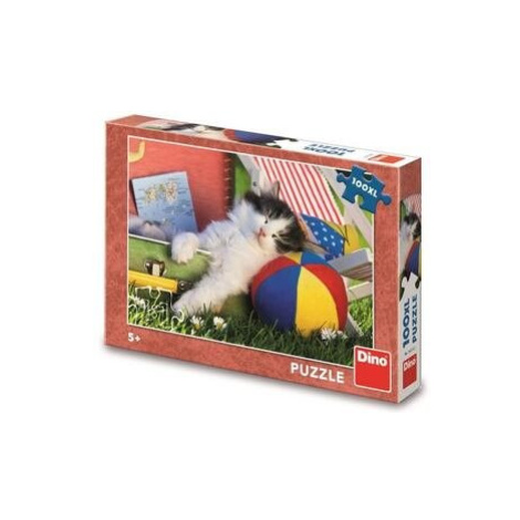 Dino Kotě odpočívá 100 XL puzzle