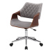 Kancelářská židle CULT ořech/šedá