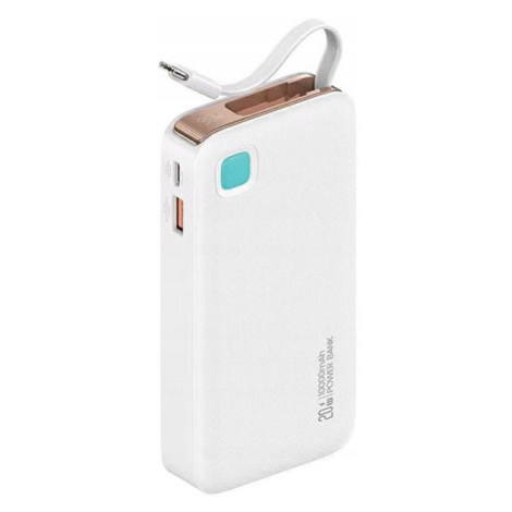 Powerbanka S Lightning Kabelem 10000 mAh Pd 20W Rychlé Nabíjení Usams