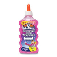 ELMER'S Glitter Glue 177 ml, růžové