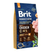 Brit Premium Dog by Nature Adult M 8kg sleva