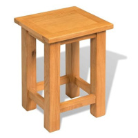 Odkládací stolek 27x24x37 cm masivní dubové dřevo
