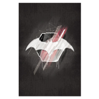 Umělecký tisk Batman - Logo, 26.7x40 cm