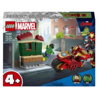 LEGO® Marvel 76287 Iron Man s motorkou a Hulk