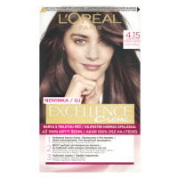 L'Oréal Paris Excellence Créme permanentní barva na vlasy 4.15 hnědá ledová,72+48+12+60 ml
