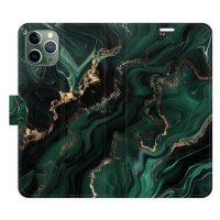 iSaprio Flip pouzdro Emerald 02 pro iPhone 11 Pro