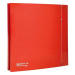 Soler&Palau SILENT 100 CZ Design Red 4C koupelnový, červený