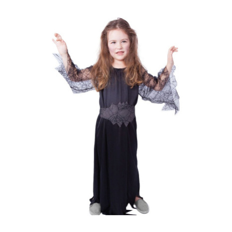 Dětský kostým černá čarodějnice (S)