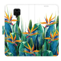 iSaprio flip pouzdro Exotic Flowers 02 pro Xiaomi Redmi Note 9 Pro / Note 9S