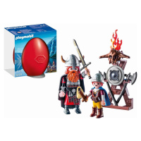 Playmobil 9209 velký a malý viking, vajíčko