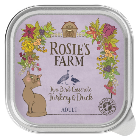 Rosie's Farm Adult 16 x 100 g - krůtí a kachní