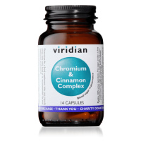 Viridian Chromium & Cinamon Complex (7 Day Sugar Detox) 14 kapslí