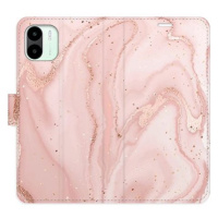 iSaprio flip pouzdro RoseGold Marble pro Xiaomi Redmi A1 / A2