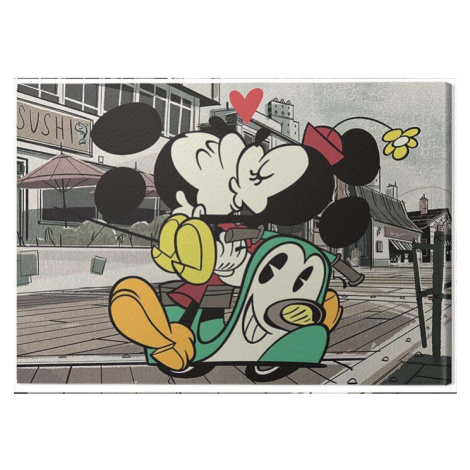 Obraz na plátně Mickey Shorts - Mickey and Minnie, (40 x 50 cm) Pyramid
