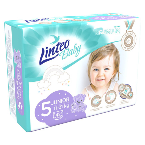 LINTEO Plenky  Baby Premium JUNIOR 42 ks