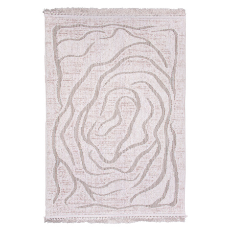 Koberec BENITA 097 zelená-krémová - 120x170 cm