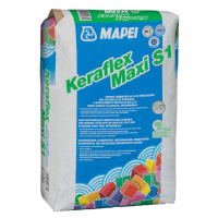 Lepidlo Mapei Keraflex Maxi S1 Low Dust šedá 25 kg C2TE S1 KERAFLEXMAXI