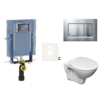 Cenově zvýhodněný závěsný WC set Geberit k zazdění + WC S-Line Pro  SIKOGEZSLS30