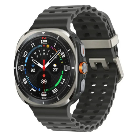 Samsung Galaxy Watch Ultra/47mm/Titanium Silver/Sport Band/Gray
