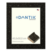 DANTIK rámeček 40 × 50, PRAHA černý plexi čiré