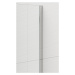 Polysan ESCA CHROME jednodílná sprchová zástěna k instalaci ke stěně, sklo čiré, 900 mm