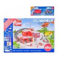 SIKU World Požární stanice s hasičským autem