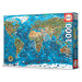 Puzzle Wonders of the World Educa 1000 dílků a Fix lepidlo v balení od 11 let