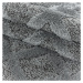 Ayyildiz koberce Kusový koberec Pisa 4702 Grey kruh Rozměry koberců: 160x160 (průměr) kruh