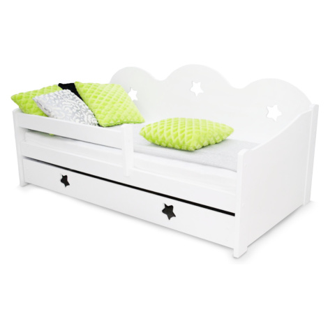 Dětská postel Miki 80 x 160 cm Rošt: Bez roštu, Matrace: Matrace COMFY HR 10 cm