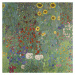 Obrazová reprodukce Farm Garden with Sunflowers (1905-06), Gustav Klimt, 40 × 40 cm