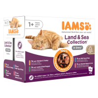 IAMS Advanced Nutrition Adult Land & Sea Mix - 12 x 85 g v omáčce