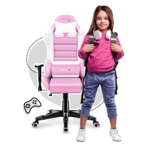 Růžové herní křeslo Huzaro pro děti RANGER 6.0 PINK