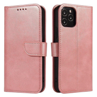 Magnet Case elegantní knížkové pouzdro na Xiaomi Poco M4 PRO 5G / Redmi Note 11s 5G Pink