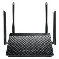 Router Asus DSL-AC55U - AC1200 dvoupásmový ADSL/VDSL Wi-Fi Modem router (90IG02B0-BM3110) / 1x U