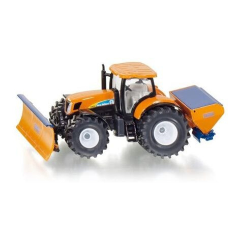 SIKU Super 2940 - Traktor s přední radlicí a sypačem soli, 1:50