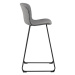 Dkton Designová barová židle Nerilla šedá