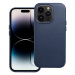 Smarty Leather Mag kryt s MagSafe iPhone 15 Plus indigově modrý
