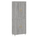 vidaXL Skříň highboard šedá sonoma 69,5 x 34 x 180 cm kompozitní dřevo