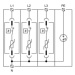 Svodič přepětí Hakel HSA-275/3+1 M