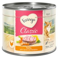 Feringa konzervy, 12 x 200 g - 30 % sleva - Menu Duo - dvě příchutě: Drůbeží maso Menu Duo - dvě