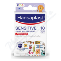 Hansaplast Kids Sensitive náplast zvířátka 10ks