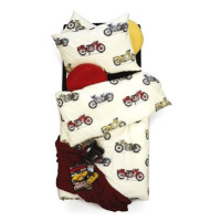 SCANquilt povlečení FINO DESIGN harley smetanovopestrá